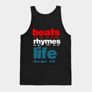 Beats Rhymes Life 43.0 Tank Top